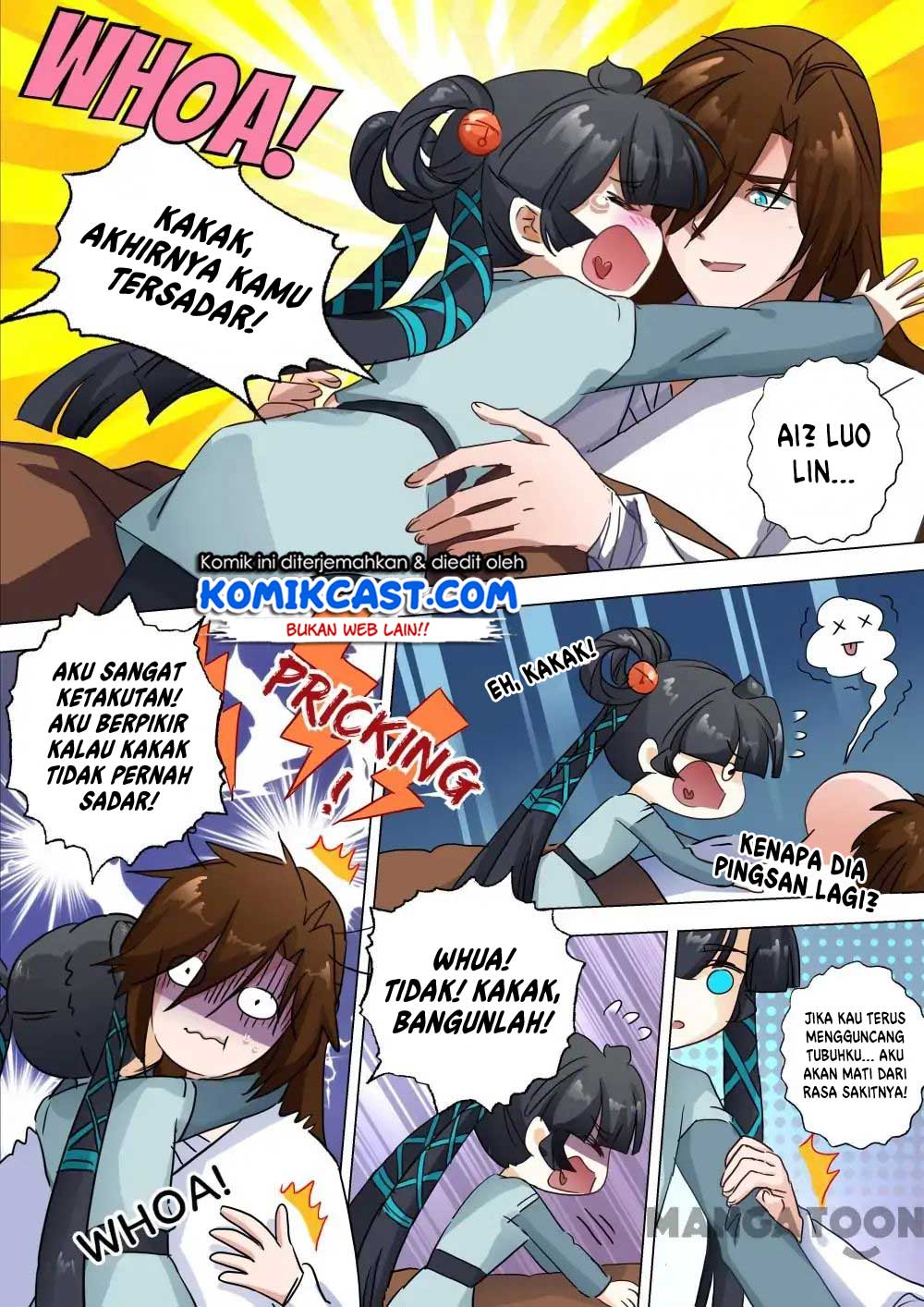 Spirit Sword Sovereign Chapter 134 Bahasa Indonesia